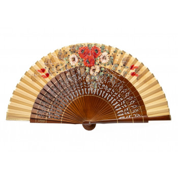 Abanico Sapeli Alcazarén Avellana