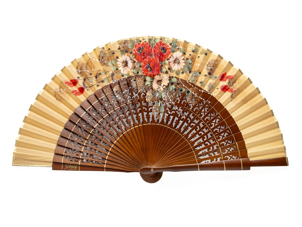 Abanico Sapeli Alcazarén Avellana