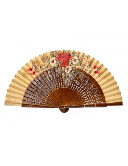 Abanico Sapeli Alcazarén Avellana