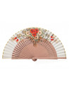 Abanico Sapeli Alcazarén Rosa