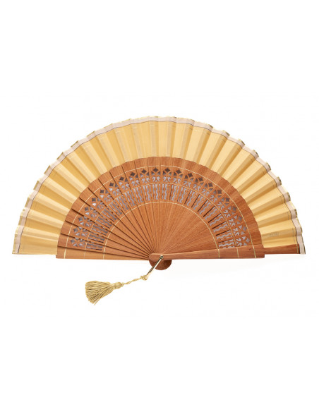 Abanico Abedul Liso Arena