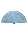 Abanico Baraja Turquesa Mini