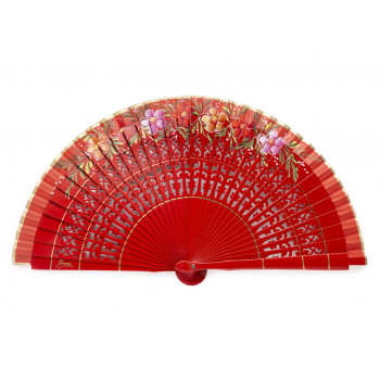 Abanico Mini Pegolí Rojo
