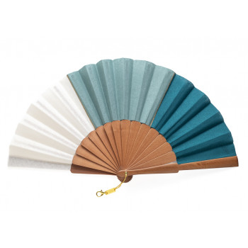 Abanico Luna Tricolor Verde
