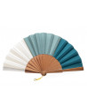 Abanico Luna Tricolor Verde