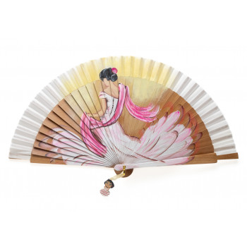 Abanico Flamenca Pañuelo