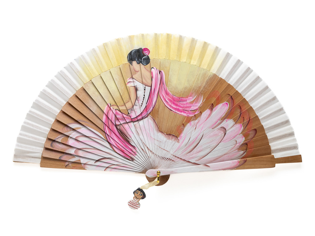 Abanico Flamenca Pañuelo
