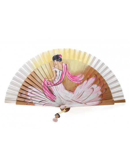 Abanico Flamenca Pañuelo