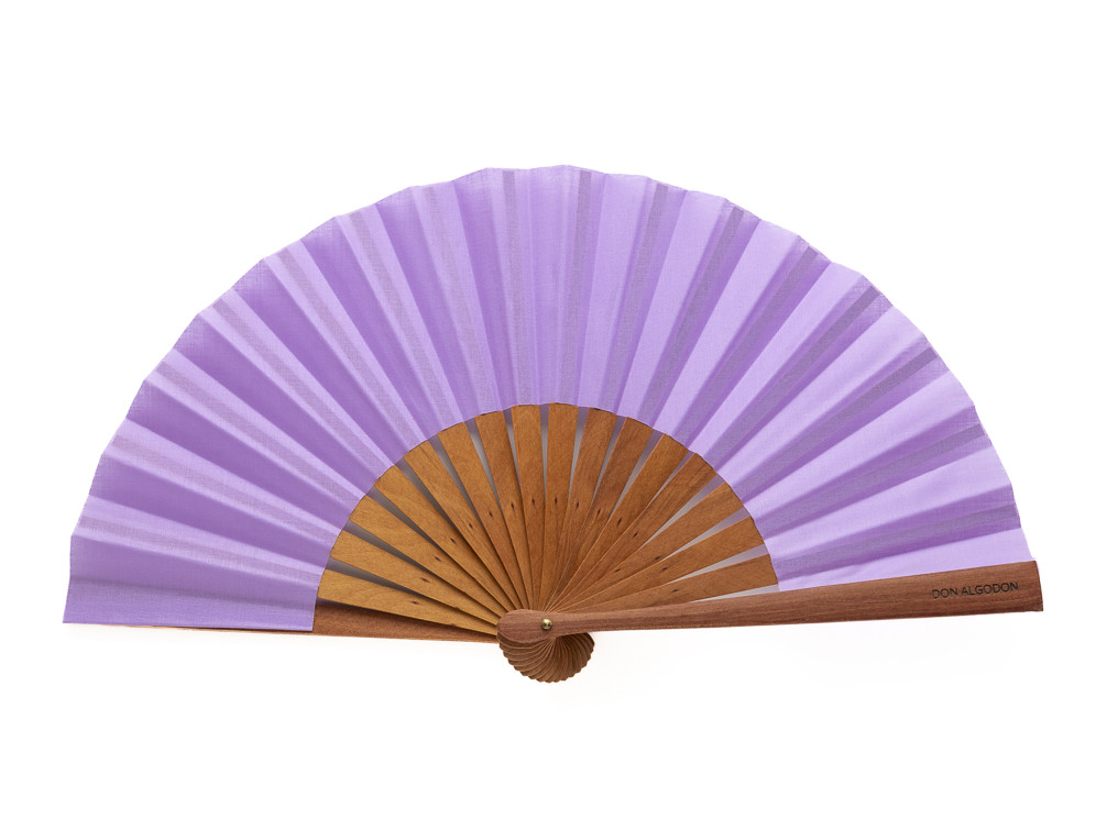 Abanico Mini Liso Violeta