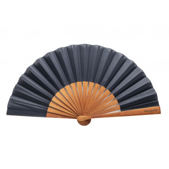Abanico Mini Liso Negro