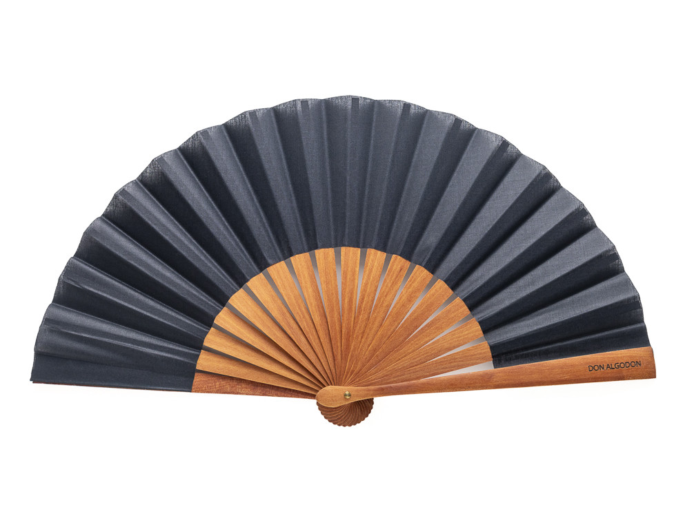 Abanico Don Algodón Mini Negro