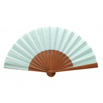 Abanico Mini Liso Agua