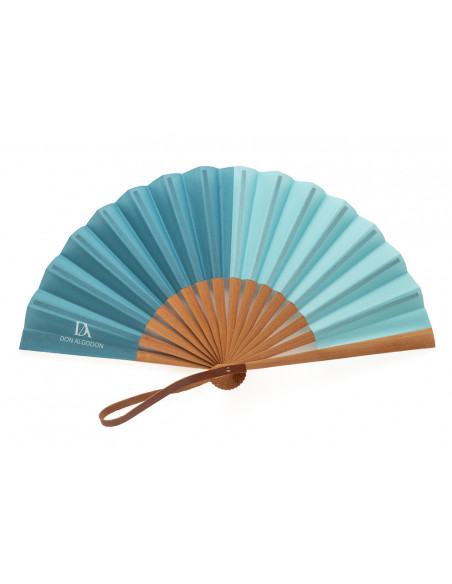 Abanico Bicolor Agua Don Algodón