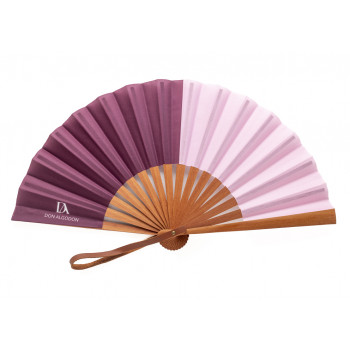 Abanico Bicolor Malva Don Algodón