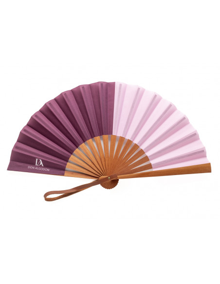 Abanico Bicolor Malva Don Algodón