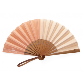 Abanico Bicolor Salmón Don algodón