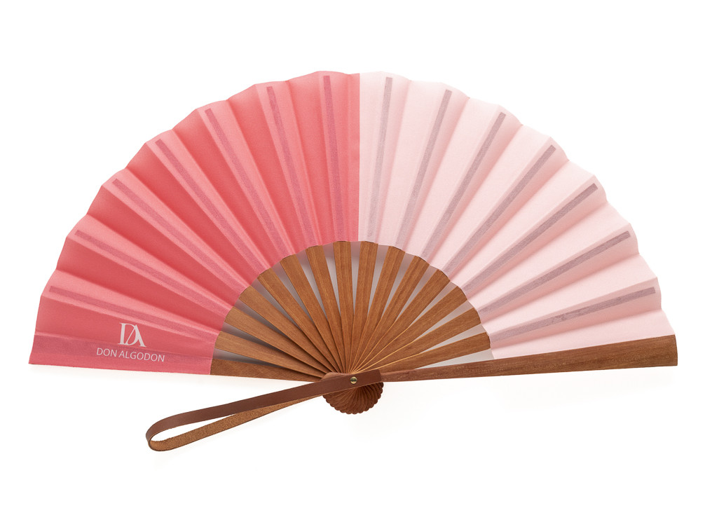 Abanico Bicolor Rosa Don Algodón