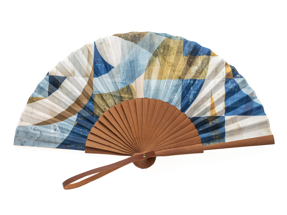 Abanico Estampado Baldosa Don Algodón
