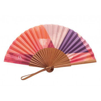 Abanico Estampado Rosa Don Algodón