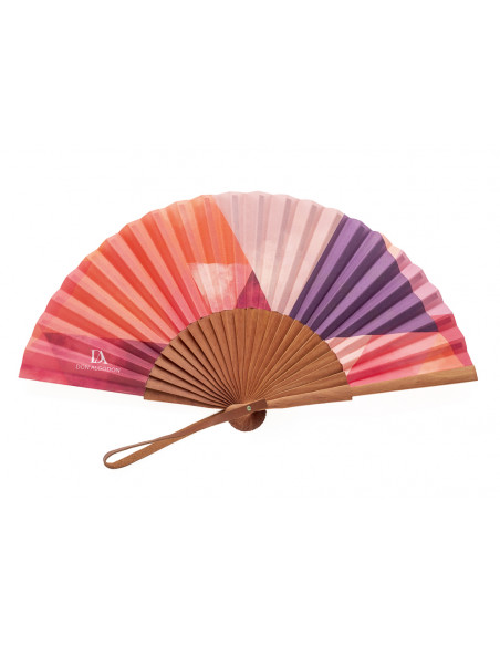 Abanico Estampado Rosa Don Algodón