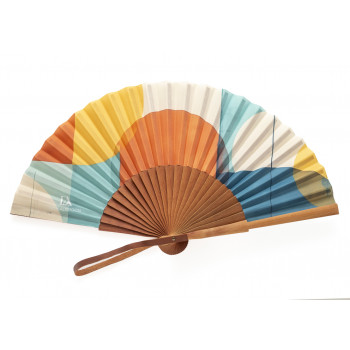 Abanico Estampado Colorido Don Algodón