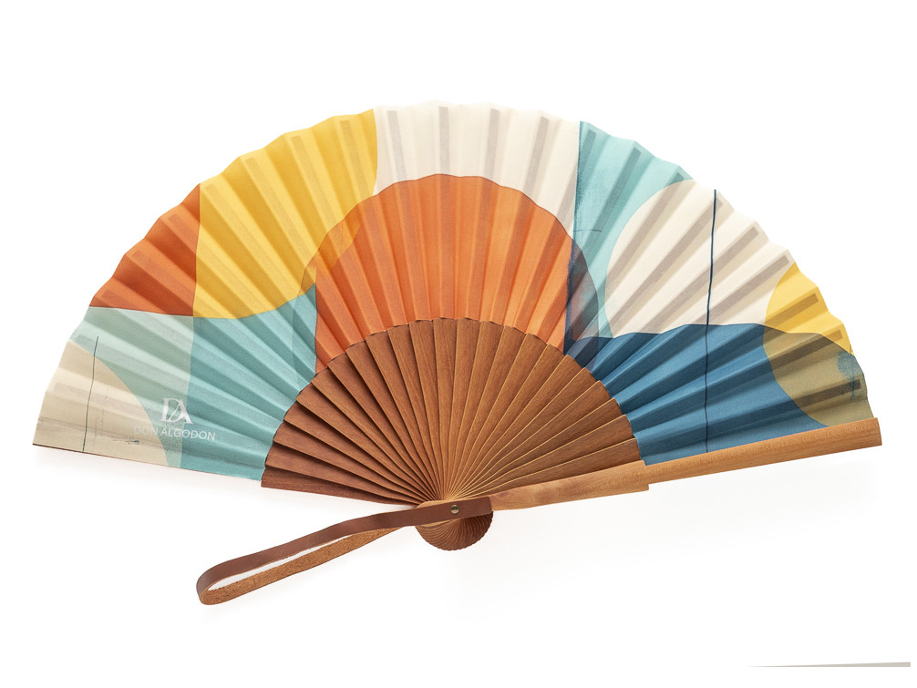 Abanico Estampado Colorido Don Algodón