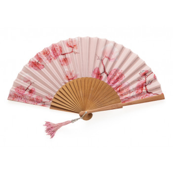 Abanico Estampado Rosal