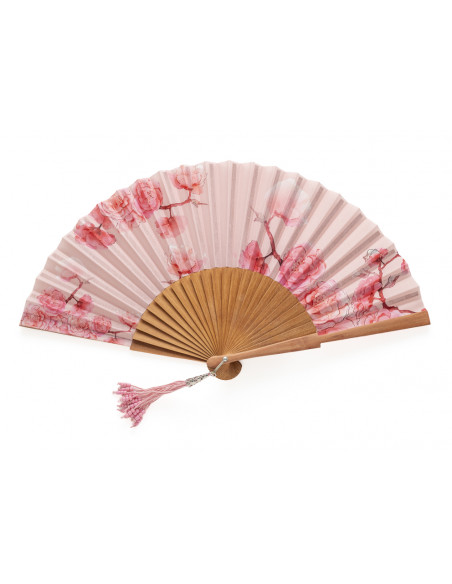 Abanico Estampado Rosal