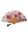 Abanico Estampado Magnolio