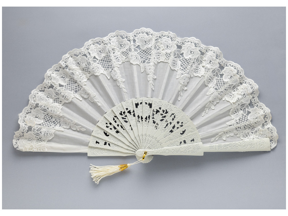 Abanico Novia Inés