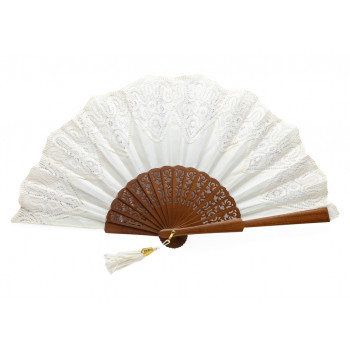 Abanico Novia Silvia