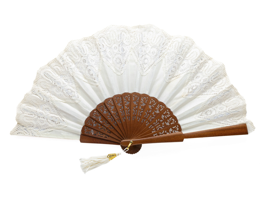 Abanico Novia Silvia