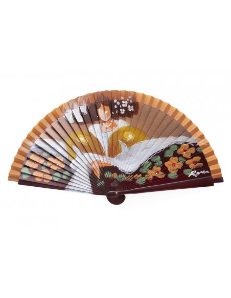 Abanico Menina Ocre Mini