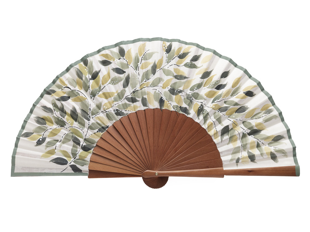 Abanico Olivo Verde