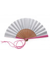 Abanico Bicolor Plata Mini