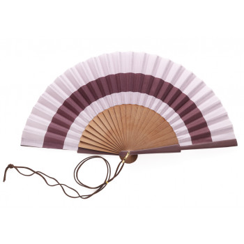 Abanico Malva Dos Tonos
