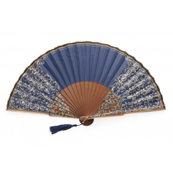 Abanico Gaua Azul