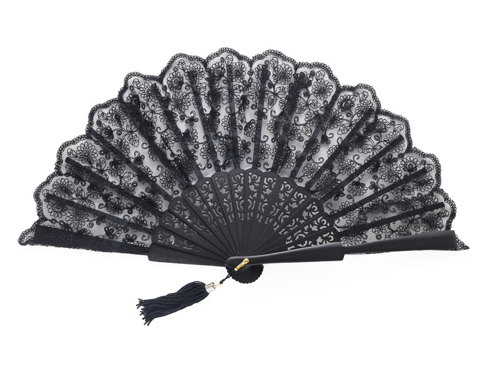 Abanico Encaje Lámina