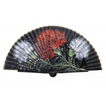 Abanico Clavel Sapeli Negro