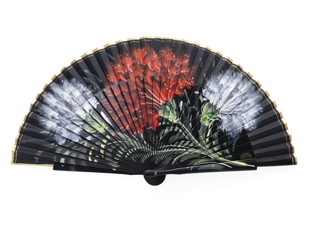 Abanico Clavel Sapeli Negro