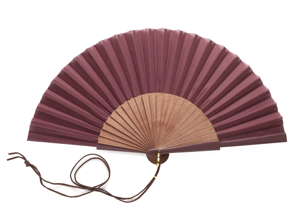 Abanico Liso Vino