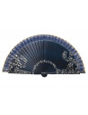 Abanico Volutas Medianoche