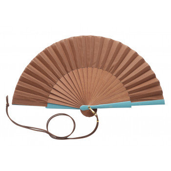 Abanico Bicolor Café Mini