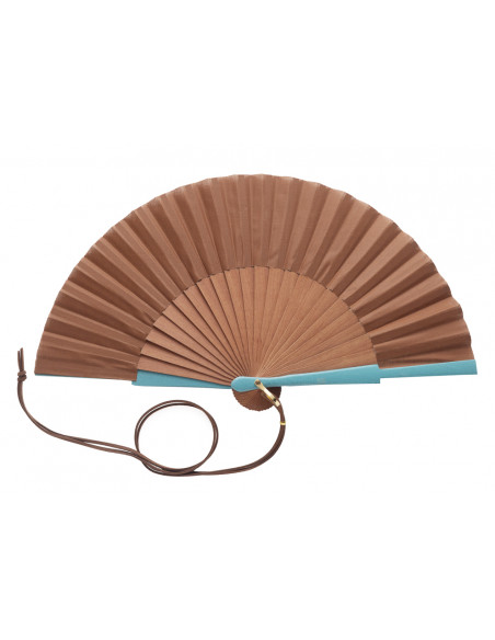Abanico Bicolor Café Mini