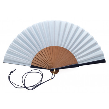 Abanico Bicolor Celeste