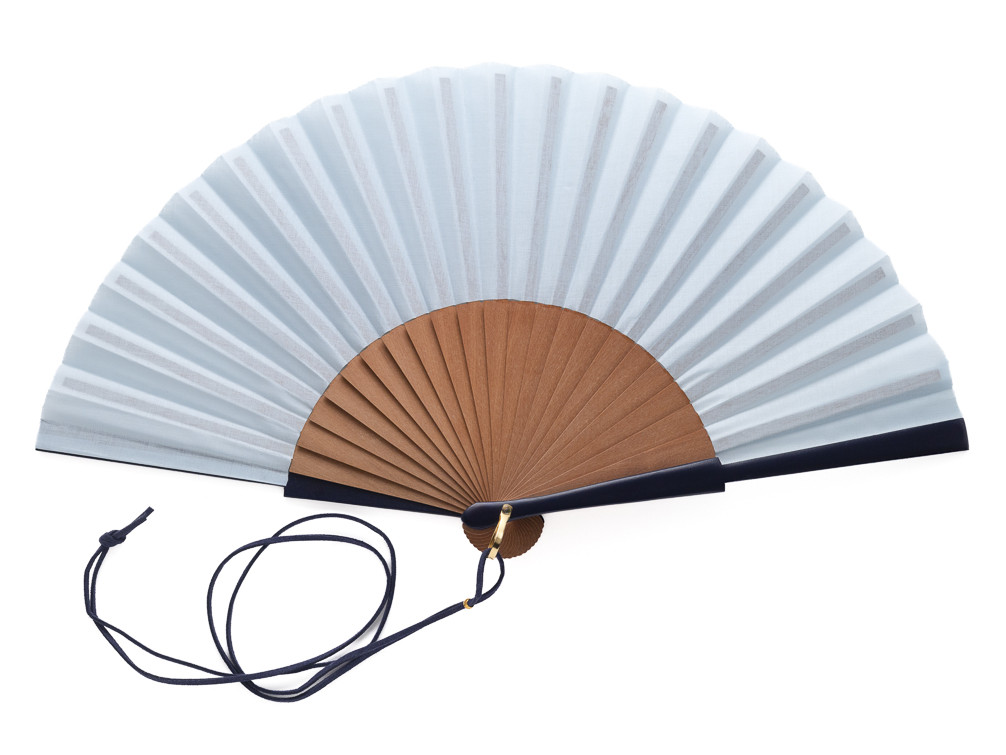 Abanico Bicolor Celeste