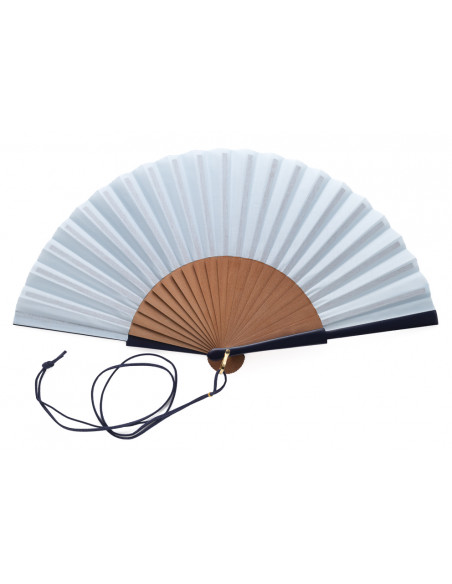 Abanico Bicolor Celeste