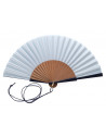Abanico Bicolor Celeste