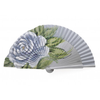 Abanico Estrella Plateado