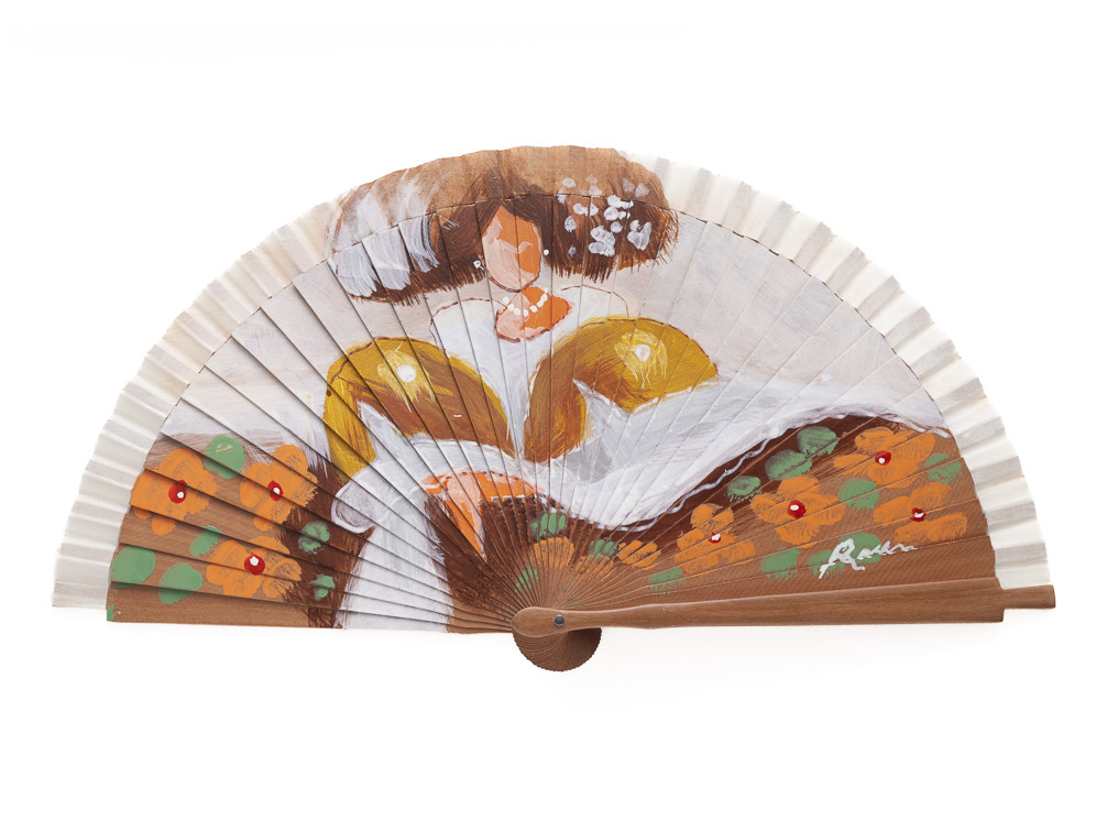 Abanico Menina Blanco Mini